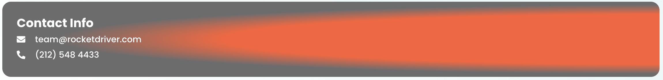 Rocket Driver Business Contact Information