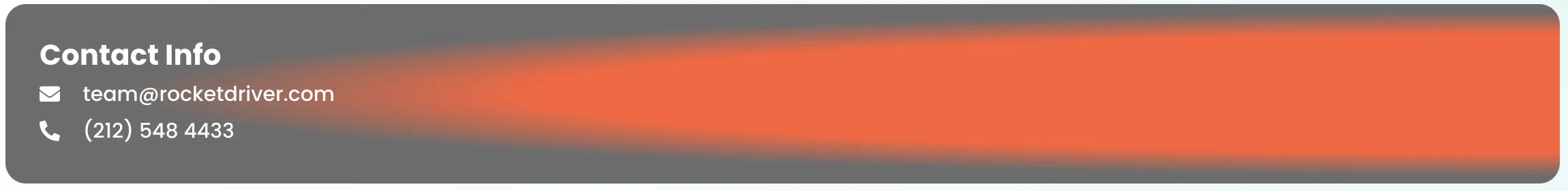 Rocket Driver Business Contact Information