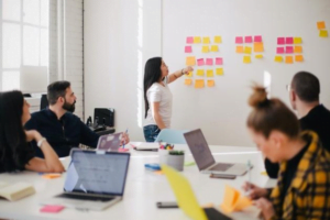 A team of marketers