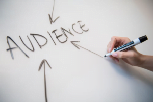 A blogger trying to determine their audiences’ search intent