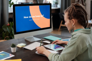 white-label agency professional working on SEO KPIs for 2023